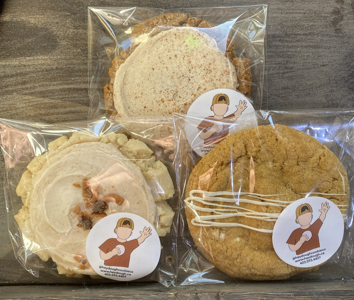 Golden Birthday Hey Dough Cookie