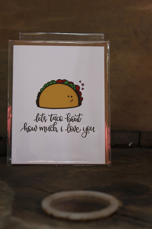 Let's Taco 'Bout Card