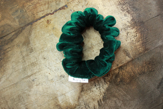 Green Hair Scrunchies