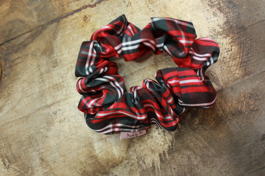 Plaid Hair Scrunchie