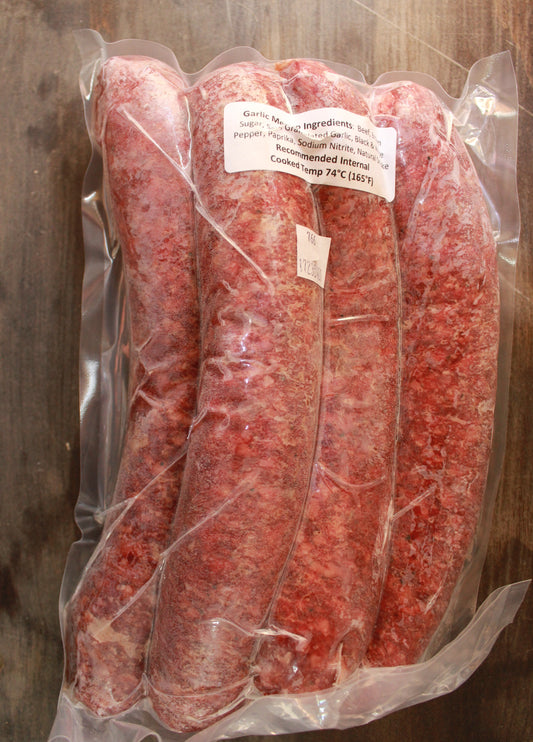 Garlic Mennonite Smoked Sausage