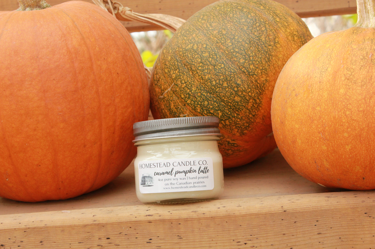 Caramel Pumpkin Latte Candle 4 oz.