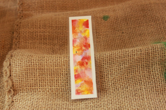 Warm Coloured Bookmark