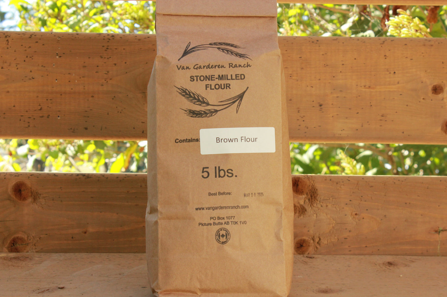 Brown Flour 5 lb Bag