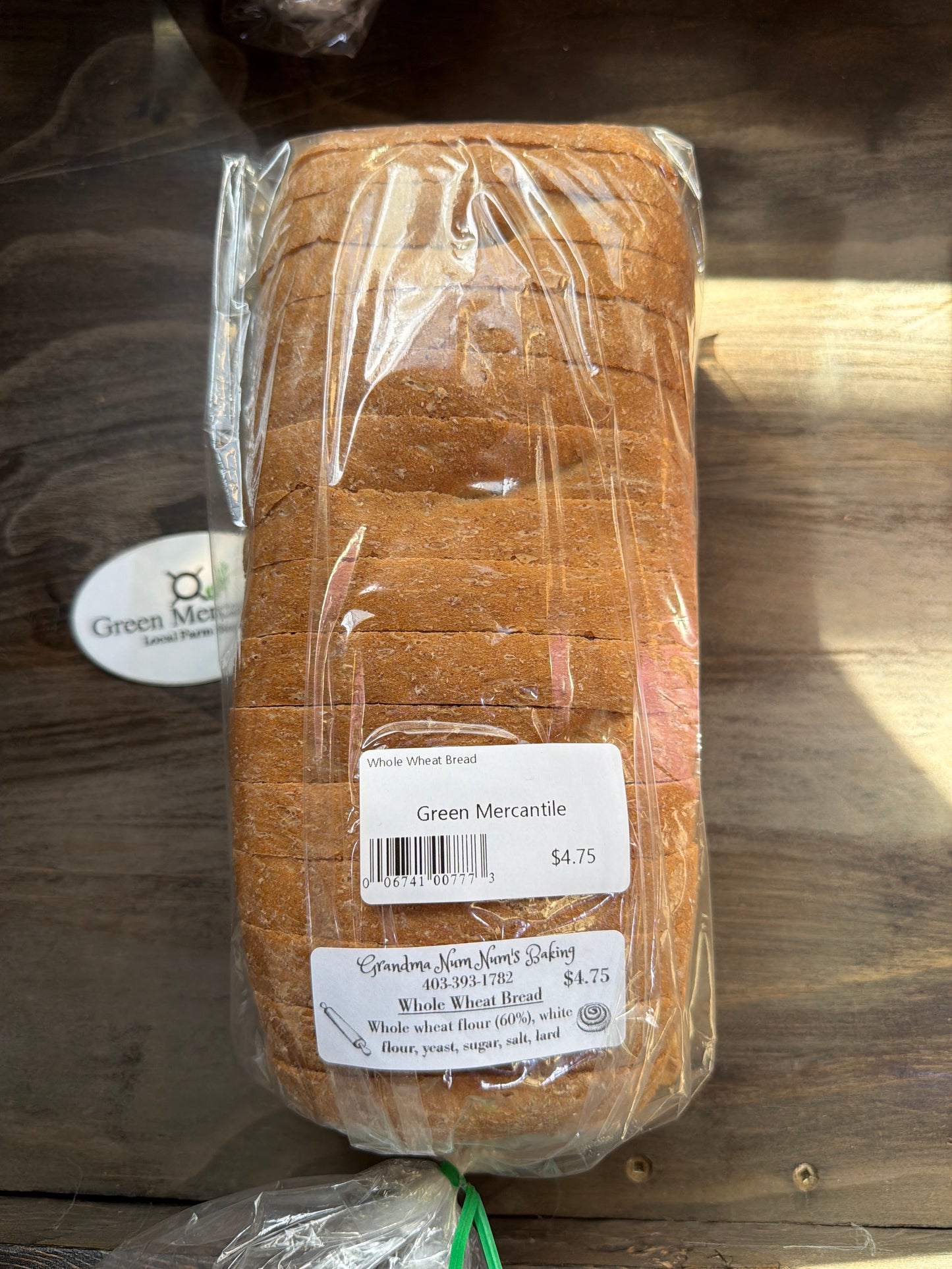 Whole Wheat Bread