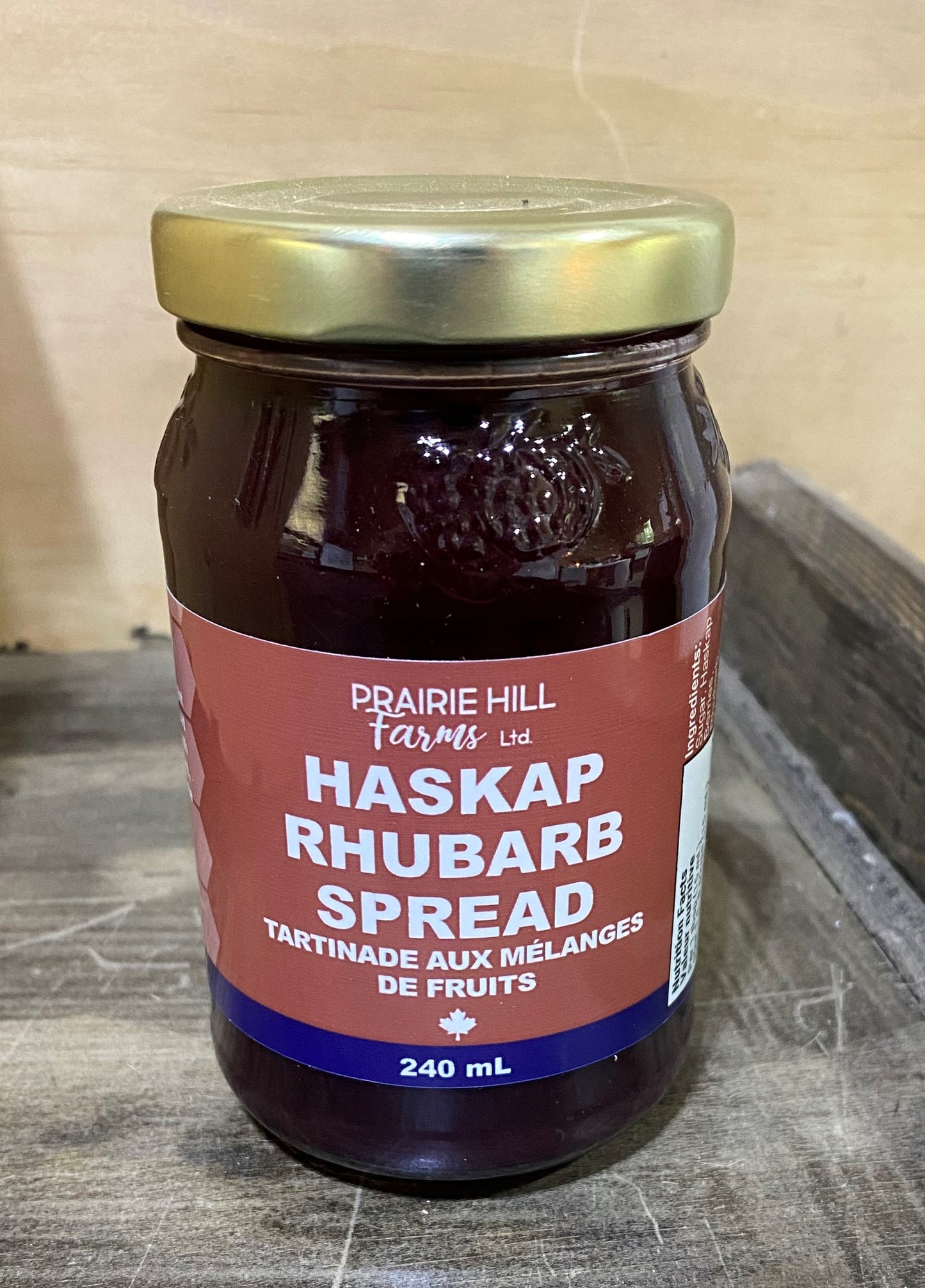 Haskap Rhubarb Spread