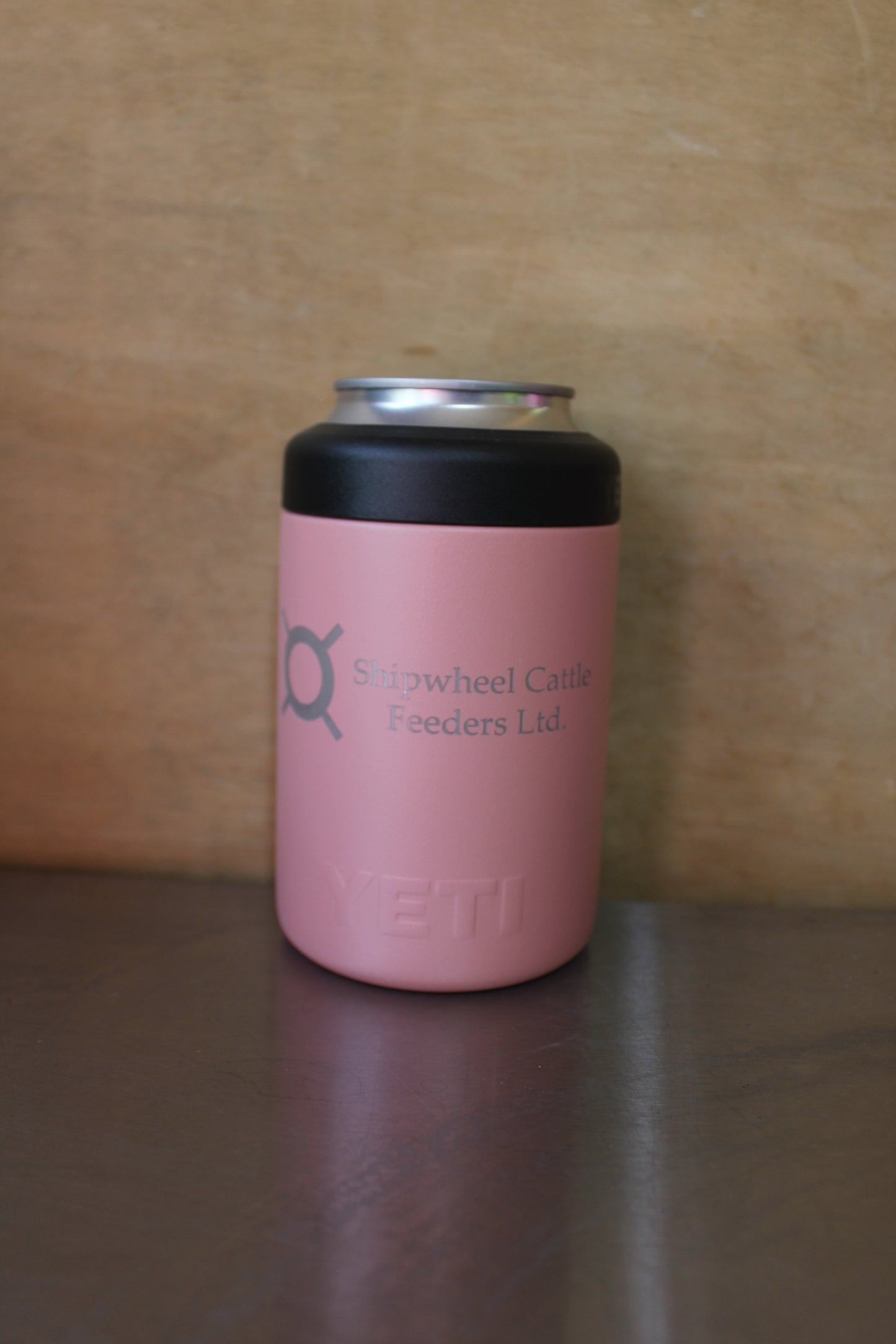 Pink Shipwheel 355 ML Yeti Colster Can Insulator