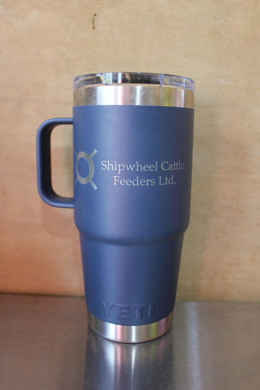 Shipwheel Yeti 591mL Tumbler Navy Blue