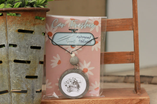 Car Freshie - Cards - Mahogany Teakwood