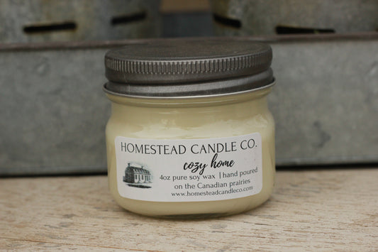 Cozy Home Candle 4 oz.
