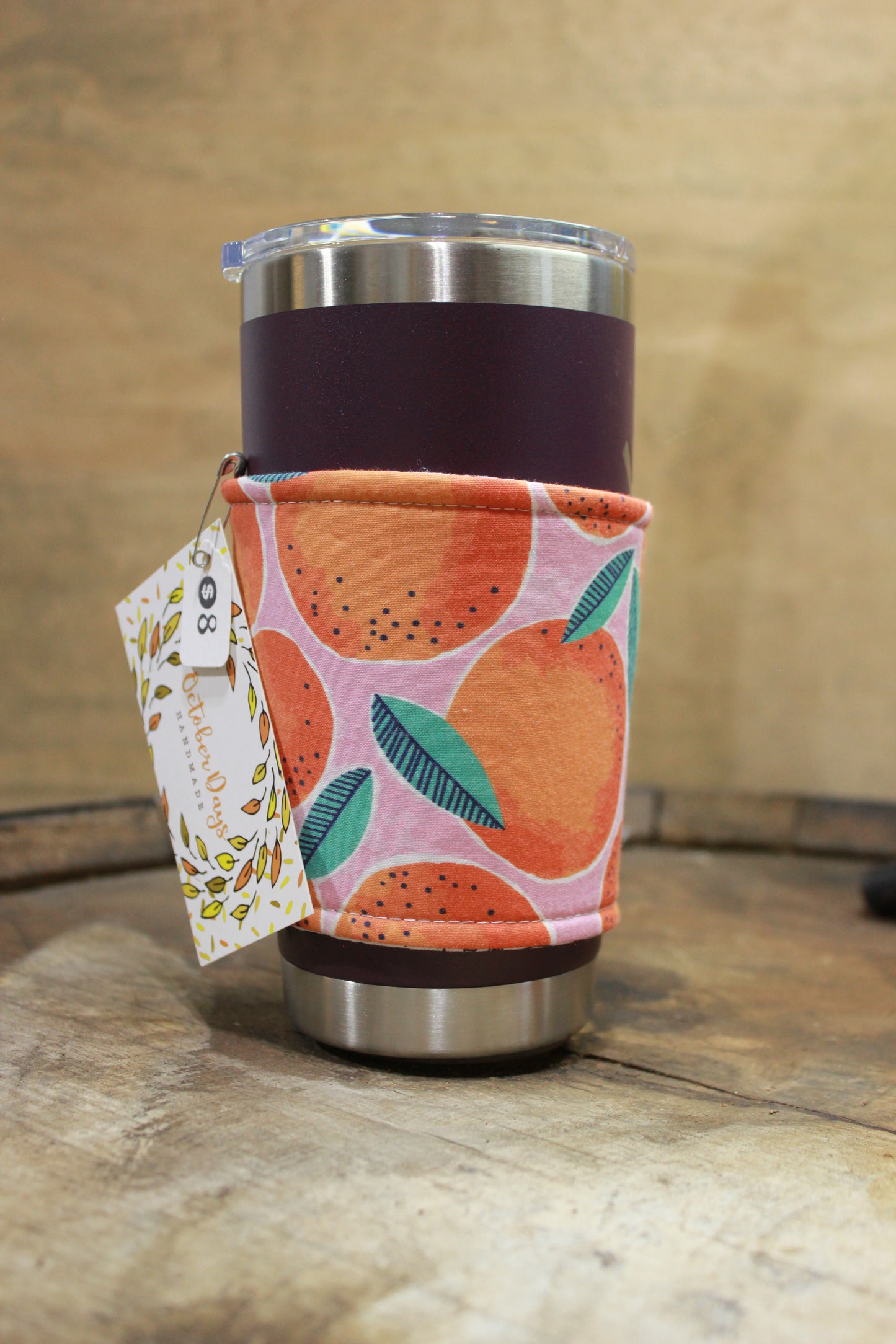 Peaches Coffee Sleeve