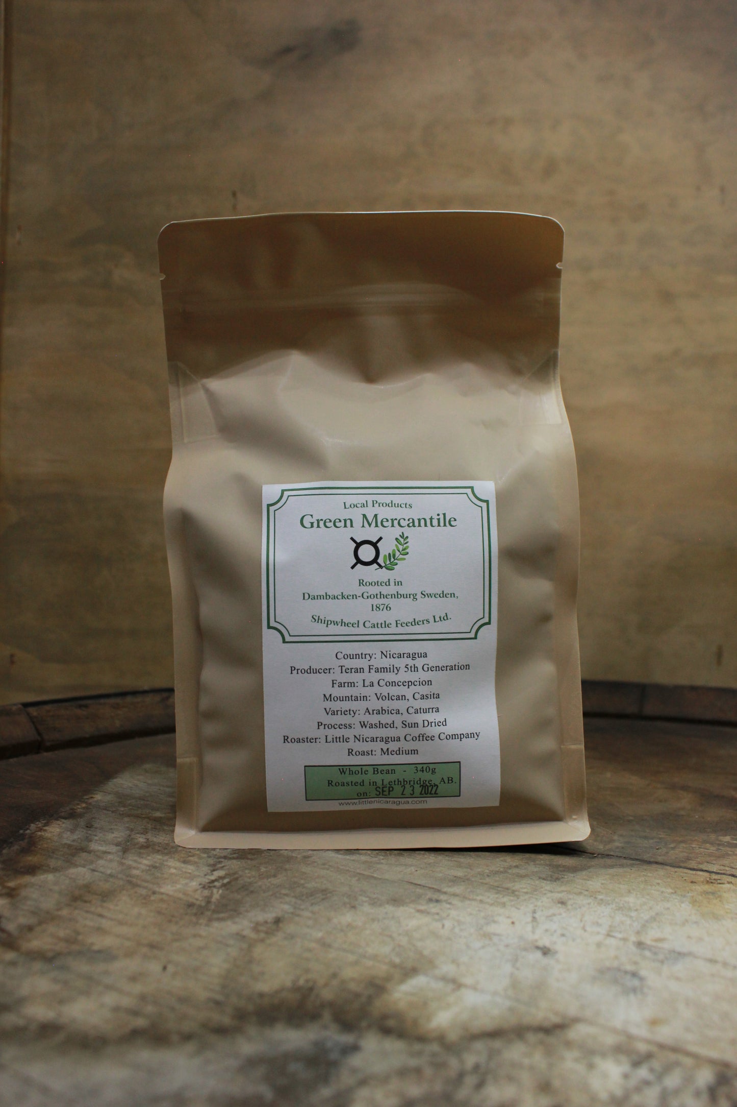 Medium Roast Shipwheel Blend Coffee Beans