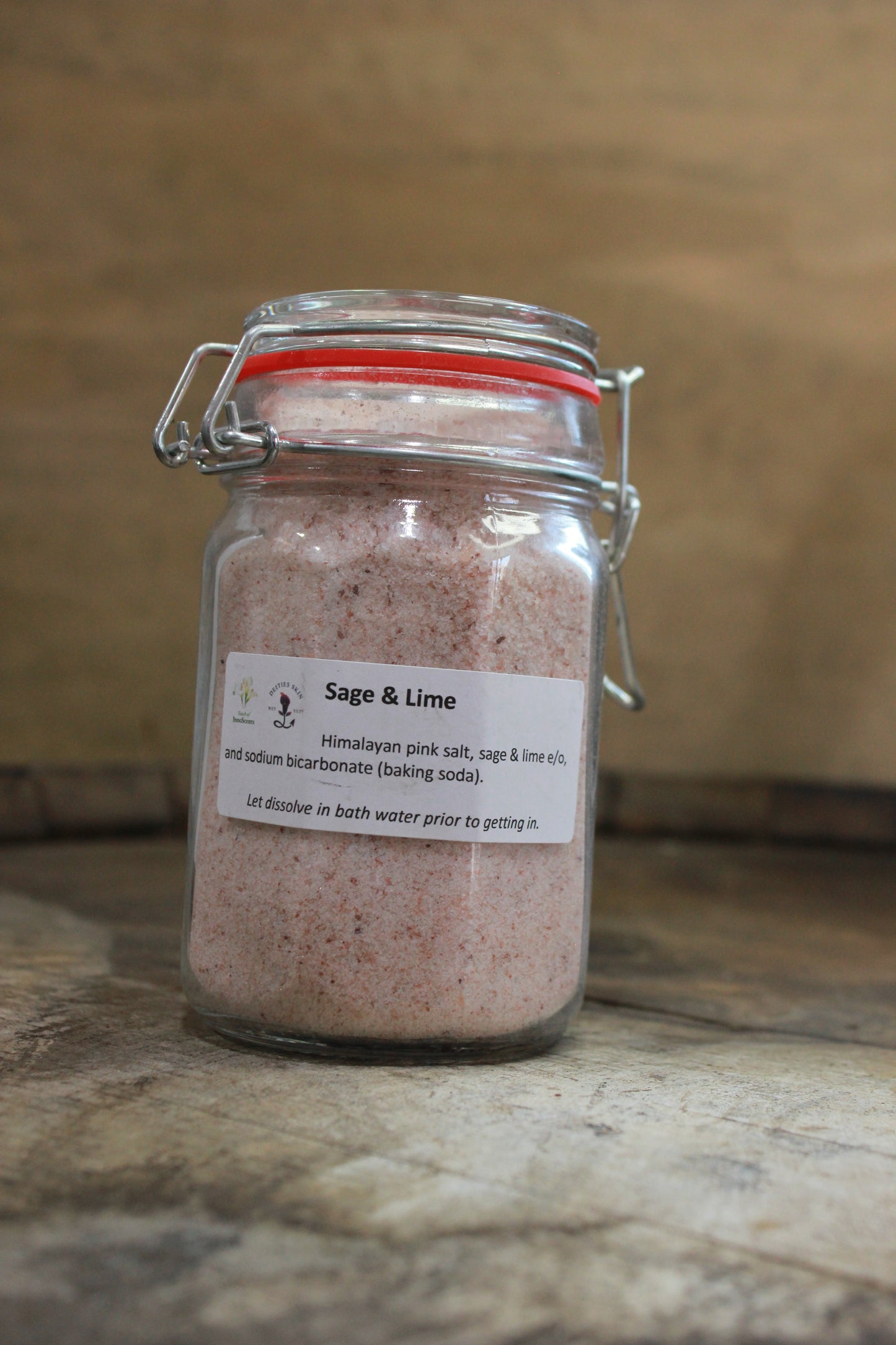 Sage and Lime Large Bath Salts