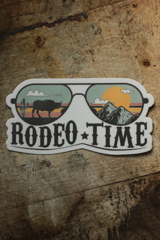 Rodeo Time Sticker