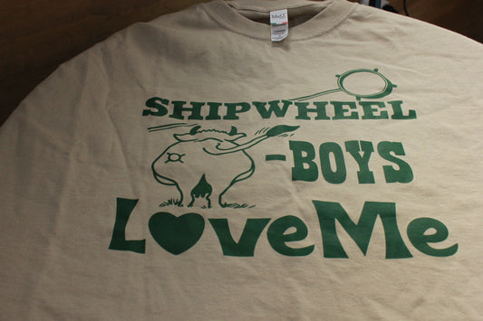 Shipwheel Cowboys Love Me T-shirt Large