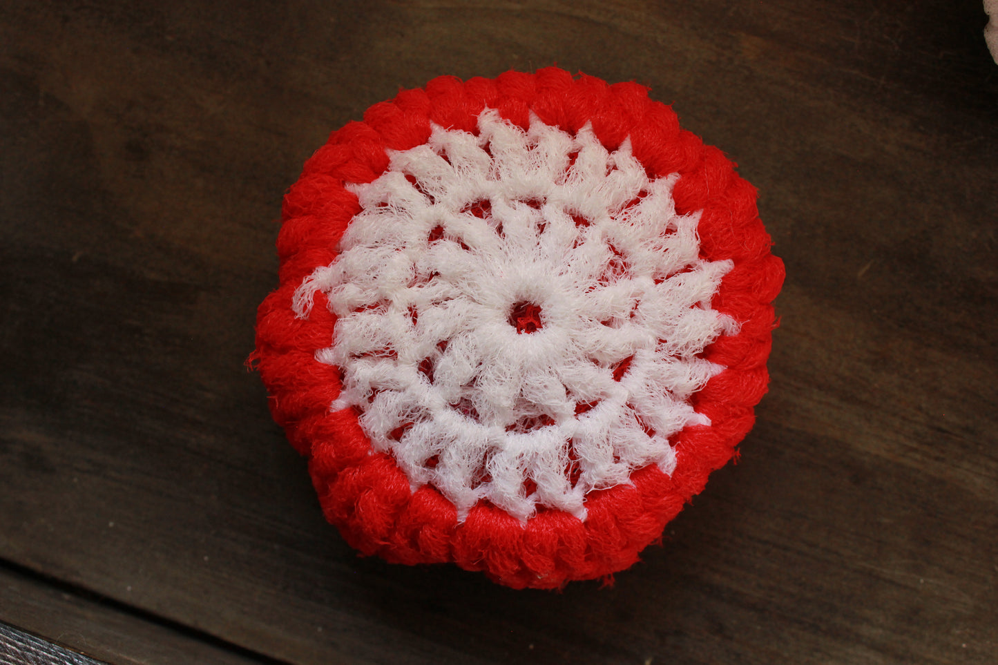 Red & White Scrubbie