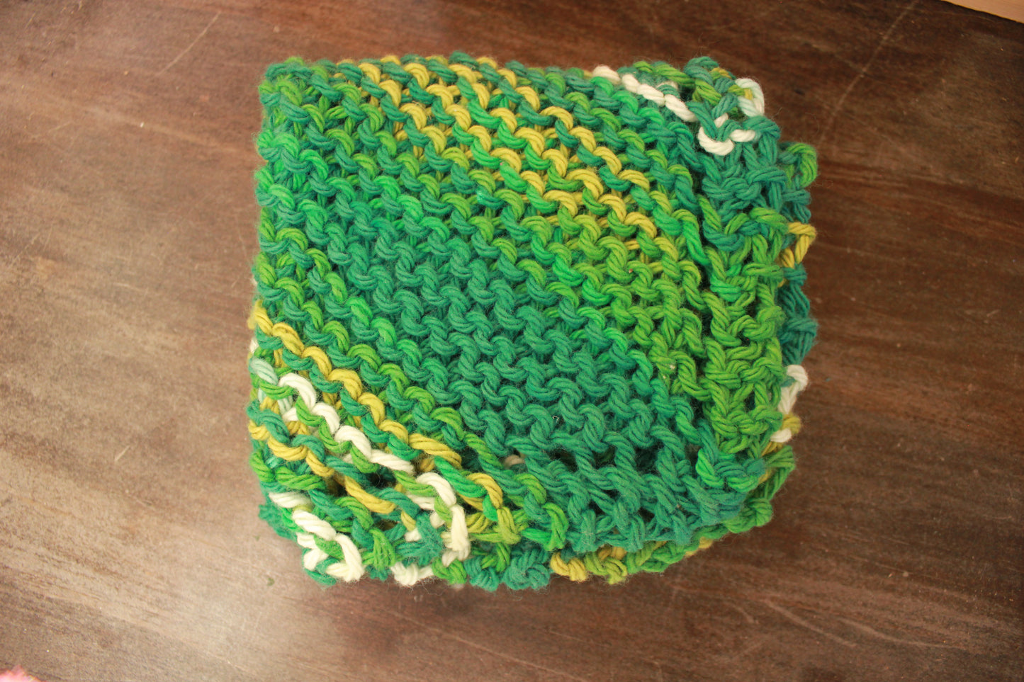 Green Dish Cloth