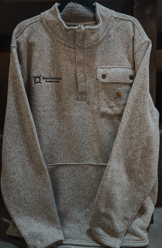 Shipwheel Carhartt 1/4 Zip ~ Medium